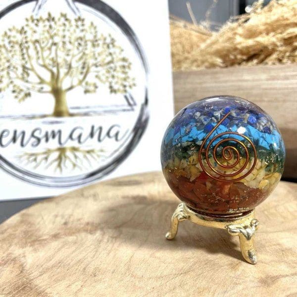 orgonite sphere chakras