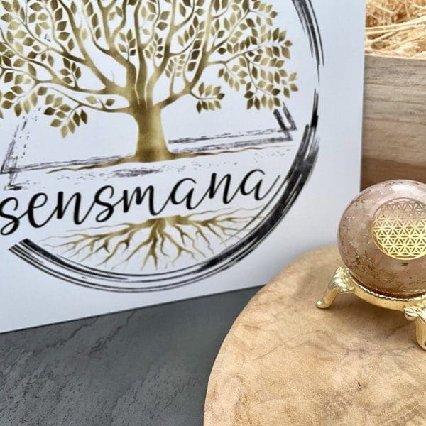 sphere orgonite fleur de vie
