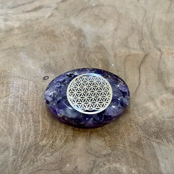 orgone de poche améthyste