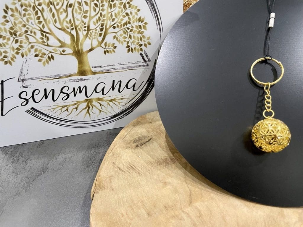 porte clef fleur de vie 3D
